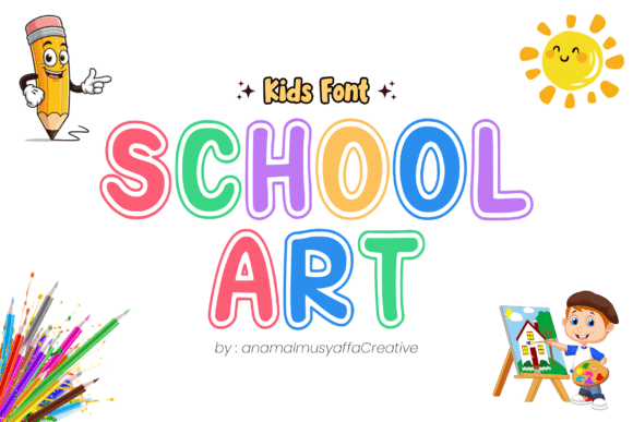 Artschool Regular Font for Playful Web Design