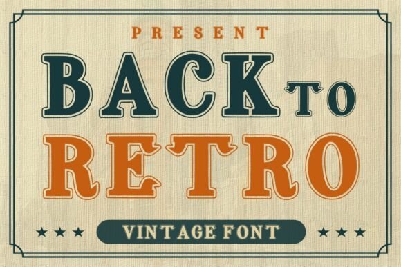 Back to Retro Font: A Web Designer’s Layout Test