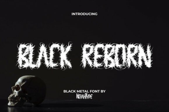 Black Reborn Font: A Display Typeface for Bold Campaigns