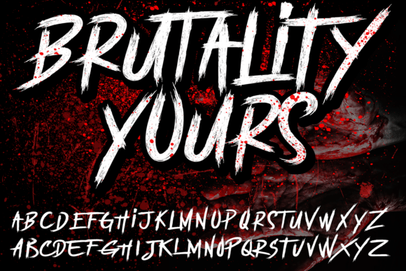 Brutality Yours: A Rugged Font for Edgy Editorial Design