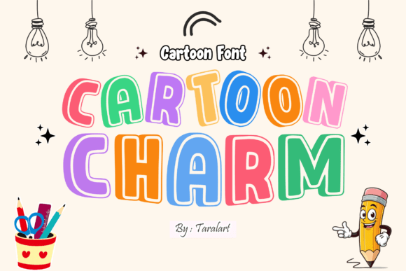 Cartooncharm Regular Font for Playful Web Design