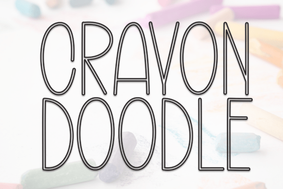 Crayon Doodle Font: Adding Warmth to Brand Visuals
