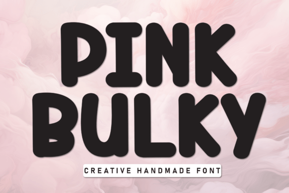 Enhance Your Brand with Pink Bulky: A Fun and Casual Display Font