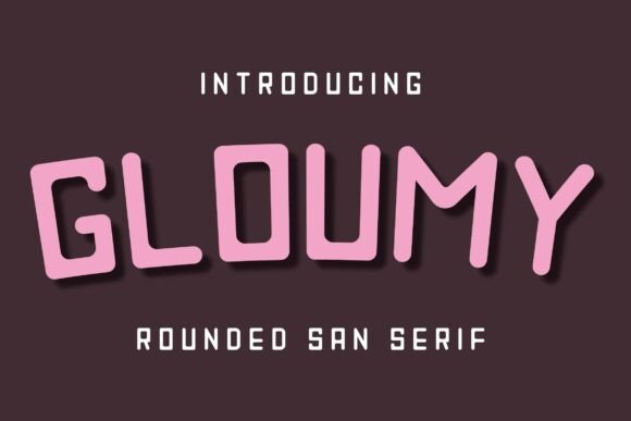 Enhancing Web Design with Gloumy: A Friendly Rounded Sans Serif Font