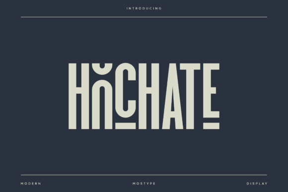 Hochate Font: A Designer’s Test for Luxury Branding