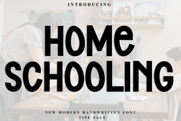 Home Schooling: A Friendly Font for Crafters and Creators