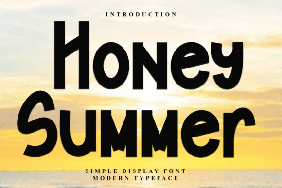 Honey Summer Font: Elevating Campaign Visuals