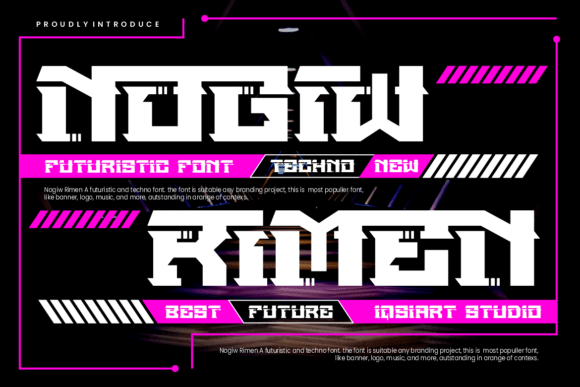 Nogiw Rimen Font: Bold Display Type for Digital Campaigns