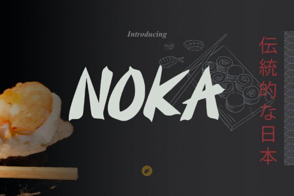 Noka Regular Font for Handmade Products