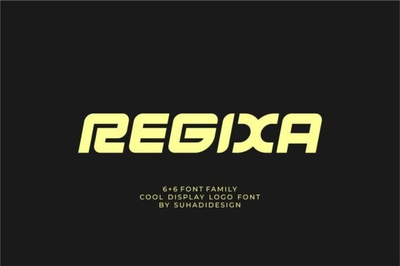 Regixa Normal Font for Modern Editorial Design