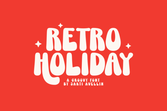 Retro Holiday Font Review for Web Design
