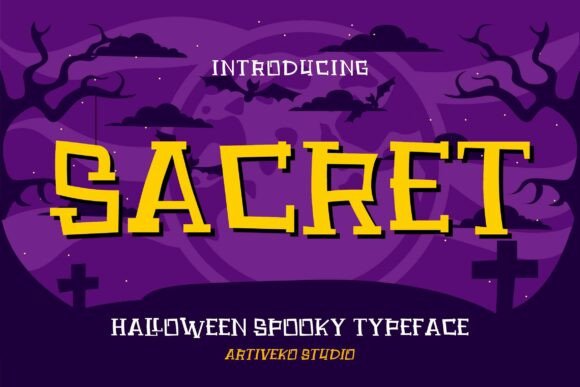 Sacret Font Review: Spooky Display Typography for Web