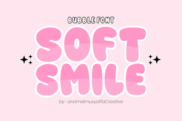 Soft Smile: A Playful Font for Children-Themed Designs