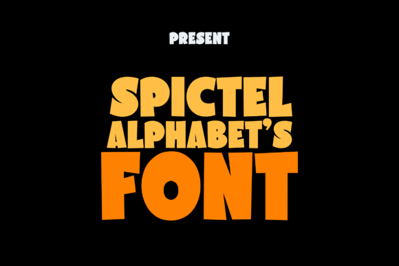 Spictel Alphabet s Font: Bold Display Type for Campaigns