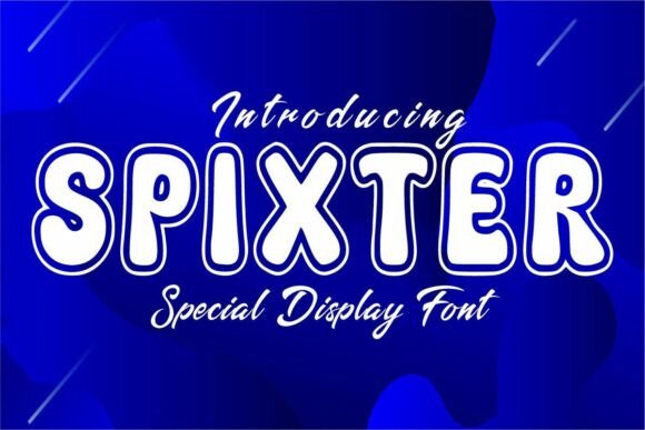 Spixter Font: Elevating Summer Campaign Visuals