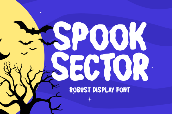 Spook Sector Font: Bold Editorial Display Typography